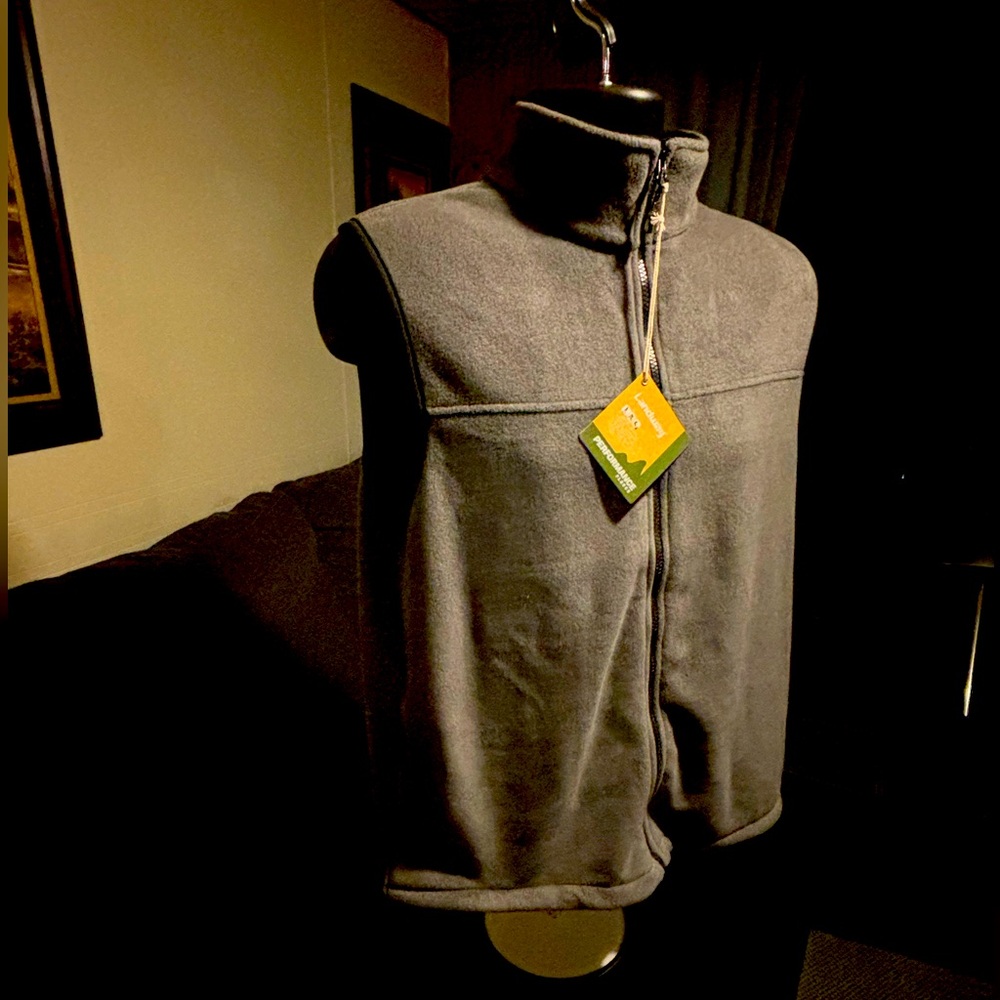 Landway gray fleece vest